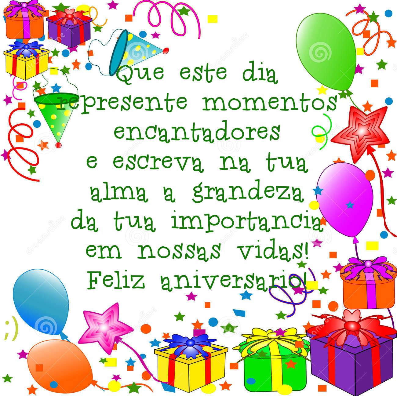 whatsapp mensagens de aniversario