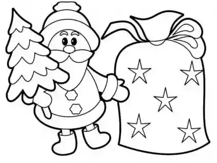 Papai Noel para Colorir: baixe agora!