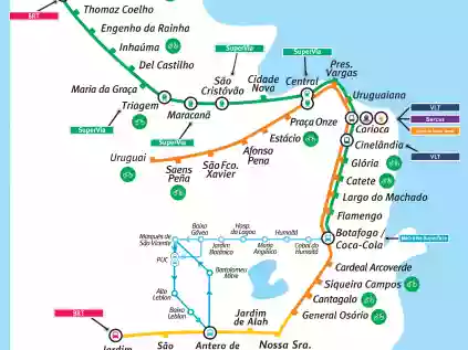 Estação de metrô RJ: confira guia completo para não se perder na cidade