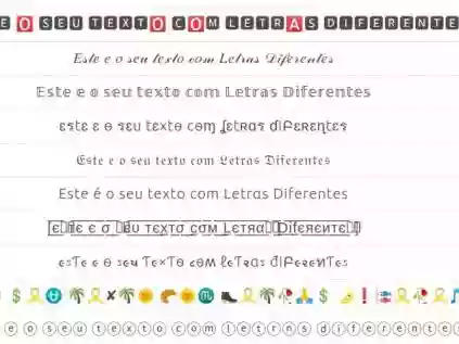 Gerar Letras Diferentes: Estilize o status das suas Redes Sociais e Aplicativos de Mensagens