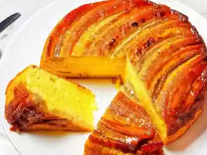 Receitas de bolos de banana simples