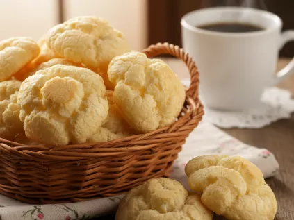 Receita Montanha Russa: O Biscoito de Polvilho que Sobe e Desce na Sua Boca!