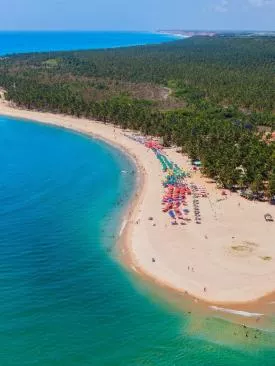 Praia do Gunga: Onde o mar encontra a lagoa e o paraíso acontece