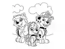 Desenho Patrulha Canina para colorir